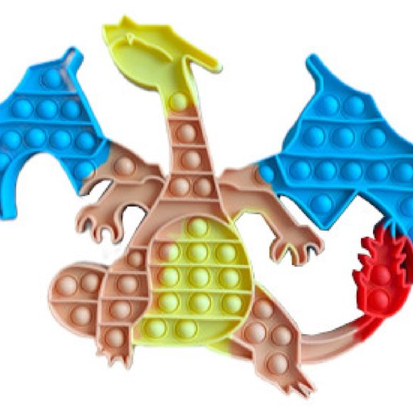 Fidget Toy Pop It Charizard - Picture 1 of 1